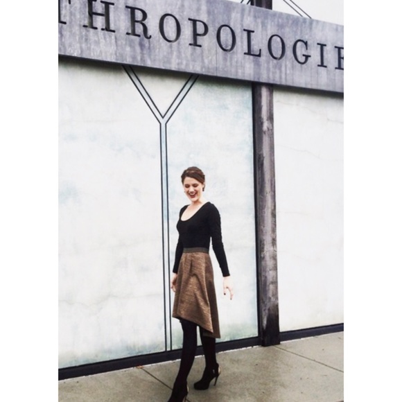 NEW! Anthro HD in Paris Glistened Sweater Skirt - Picture 4 of 5